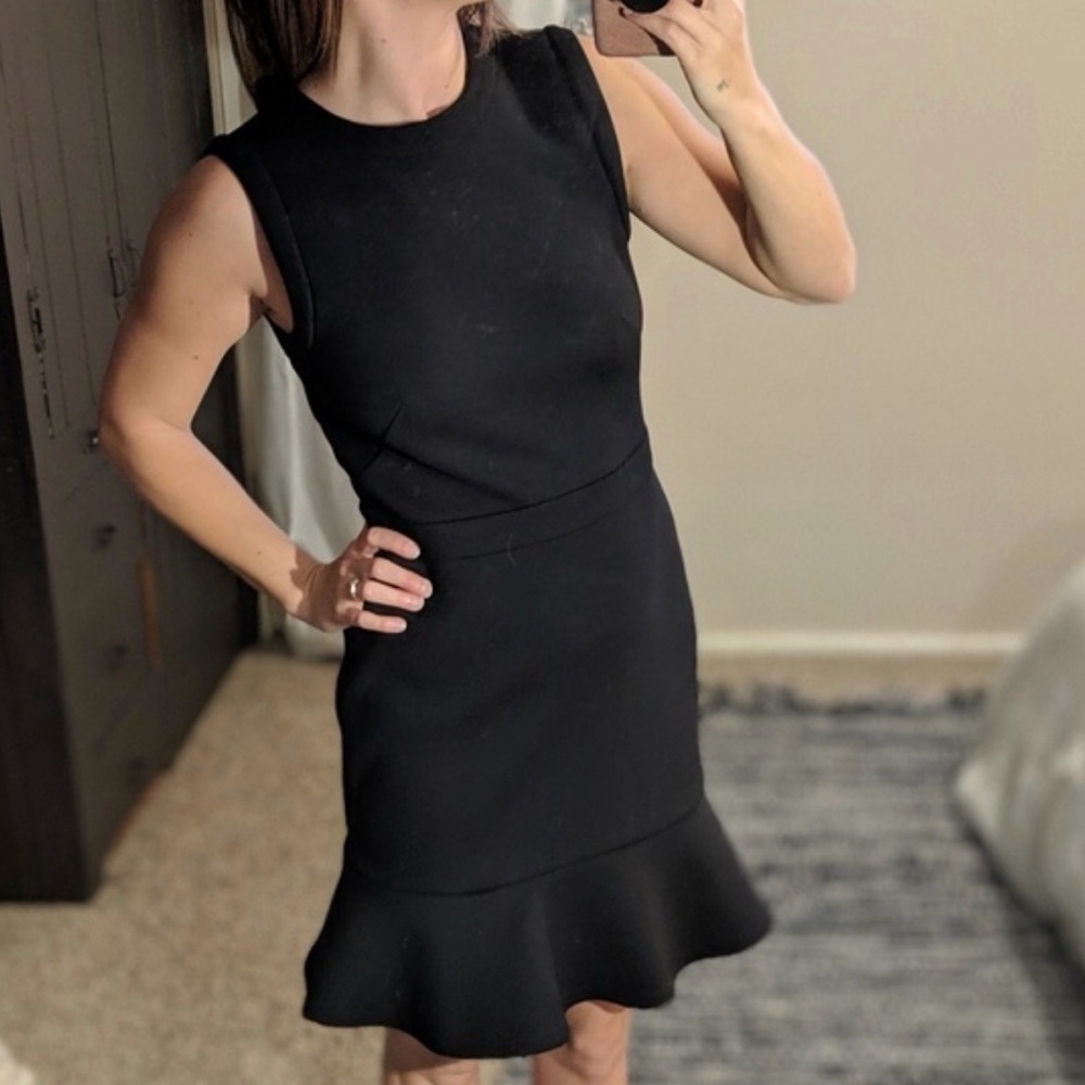 NWT Loft Elegant Little Black Dress - Picture 2 of 7